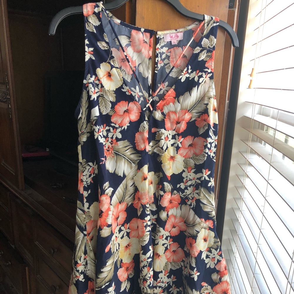 Pink Lily Sundress, Small